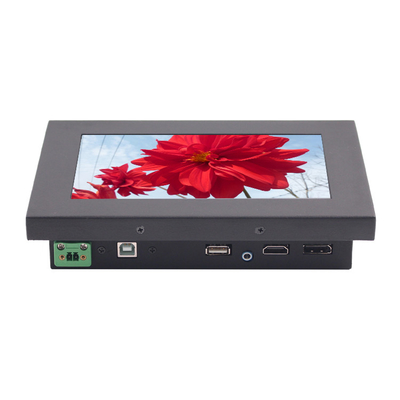 Tensione a 7 pollici 24V del monitor impermeabile del touch screen della parte anteriore IP65 per uso dell'automobile