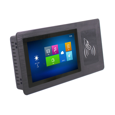 PC a 7 pollici del pannello incastonato industriale dell'ampio schermo del PC del pannello di Android 10 con il lettore di schede
