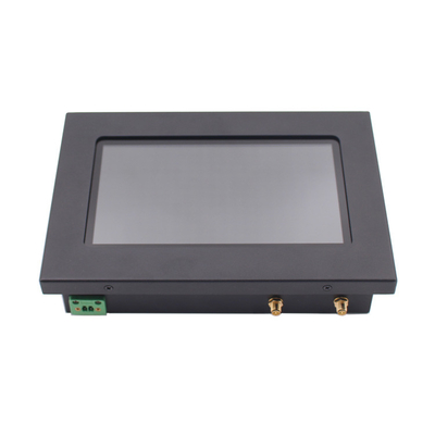 Computer industriali robusti da 7 pollici con custodia in metallo DC 24V con DB9 COM