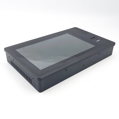 Black Android Touch Panel PC 10.1 Inch 1280X800 350nits Screen certificato CE/FCC/RoHS/IP65
