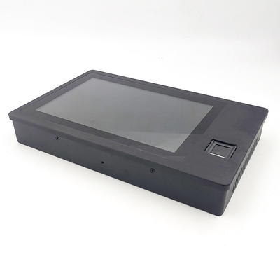 Slim 10.1 pollici Android Touch Panel PC Nero Pannello Frontale Montaggio IP65 CE/FCC/RoHS EMMC 32G