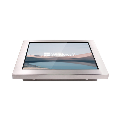 Industrial IP65 Wall Mount Panel PC 4GB DDR3 Memoria VESA Mount Windows 10 64GB SSD