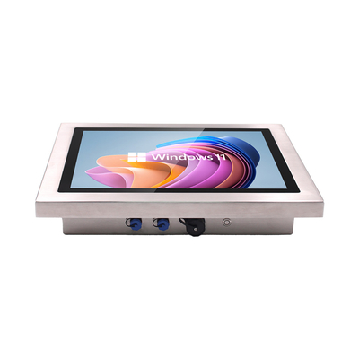 Monitor a schermo multitouch capacitivo impermeabile 4 3 LCD VGA DVI USB Luminosità 250-1500cd/m2