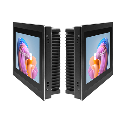 I3 CPU Embedded Touch Panel PC 32G/64G/128G/256G SSD Storage e 12-36V Input Voltage