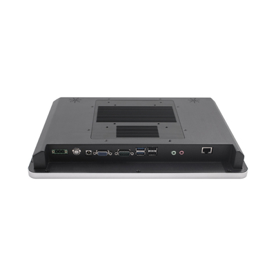 350 Nits VGA/COM/USB/RJ45/Audio JACK Industrial Touch Panel PC con memoria SSD