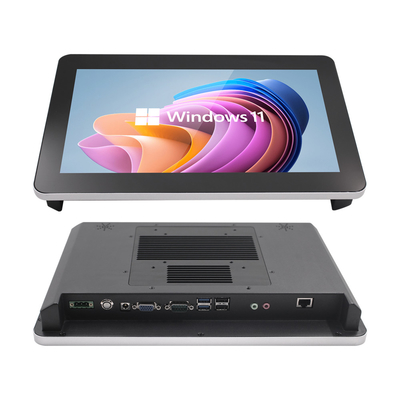 PC con pannello tattile industriale con Win 10/11/Linux 1920*1080 Risoluzione 32G-256G SSD Storage 350 Nits