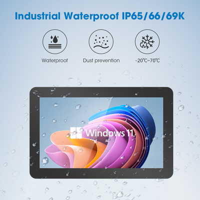 PC touch panel industriale con memoria 2GB/4GB/8GB 1920*1080 Risoluzione porte VGA/COM/USB e Win 10/11/Linux