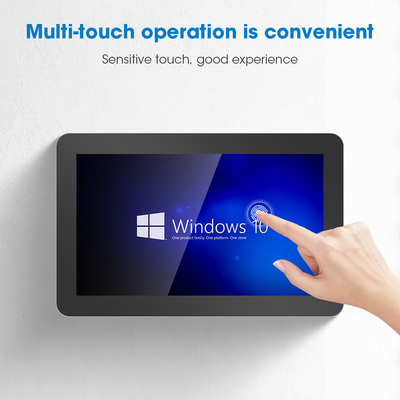 PC con pannello tattile industriale con Win 10/11/Linux 1920*1080 Risoluzione 32G-256G SSD Storage 350 Nits