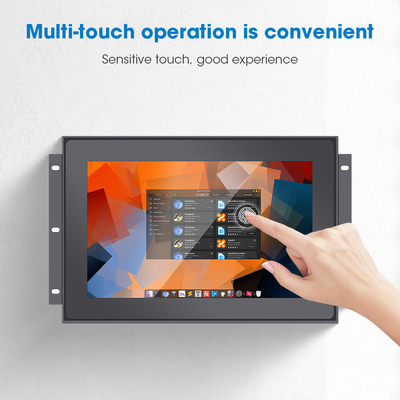Chassis robusto Android Touch Panel PC IP65 Front Bezel 1 X 100M LAN Interfaccia RS232/USB/RJ45/VGA/H-D-MI