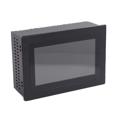 J6412 CPU Fanless Industrial Touch Panel PC e design incorporato