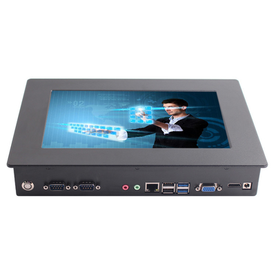 64G SSD Industrial Panel PC Interfacce multiple USB/RJ45/COM/VGA/HDMI DC12V