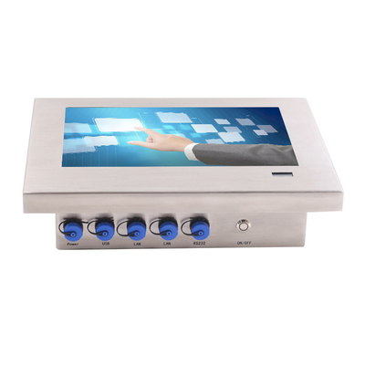Industrial 10.1 PC a pannello in acciaio inossidabile con porta HDMI e montatura VESA da 800 x 400 mm