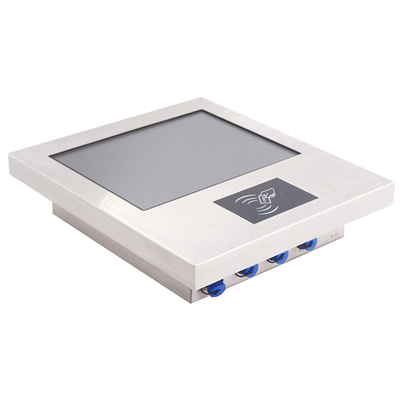 16G memoria Acciaio inossidabile touch panel PC impermeabile per apparecchiature di controllo industriali