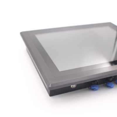 12V Industrial Touch Screen Panel PC con touch capacitivo 64GB Storage 4GB RAM