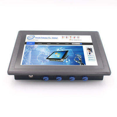 IP65 pannello impermeabile PC 12V alimentazione a corrente continua 350cd/m2 luminosità per ambienti difficili