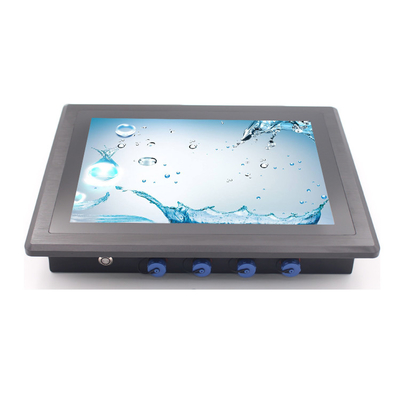 Potente PC a pannello robusto con Windows OS 12 pollici di resistenza / capacità Touch VESA Mount