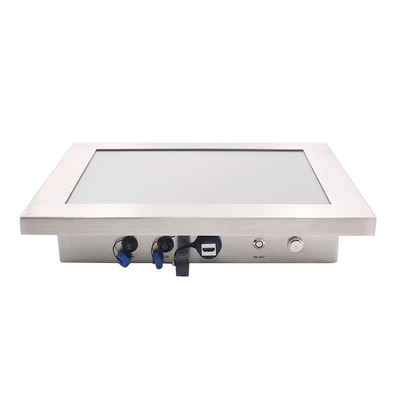 Panel incorporato in acciaio inossidabile industriale Pc impermeabile IP65/67/68 con Intel CPU 64G-1T Hard Disk