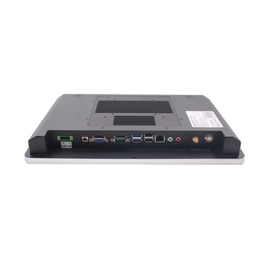 13.3'' PC a pannello sensoriale industriale senza ventilatore con finestra di archiviazione SSD/sistema operativo Linux
