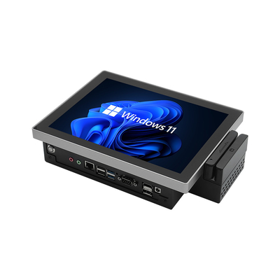 DP Interface Industrial Touch Panel PC con sistema operativo Win 10/11 e 32G SSD Storage