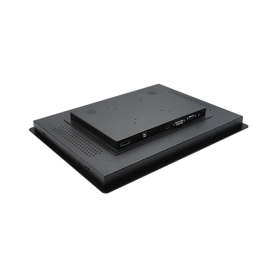 80/80/80/80 View Angels Monitor montato su pannello industriale con adattatore di alimentazione AC e USB/RS232 Port Touch Interface