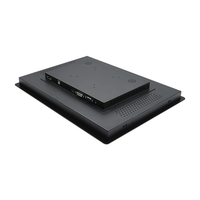 80/80/80/80 View Angels Monitor montato su pannello industriale con adattatore di alimentazione AC e USB/RS232 Port Touch Interface