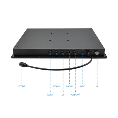 RS232 POWER HDMI e prestazioni dei monitor industriali personalizzabili per applicazioni industriali