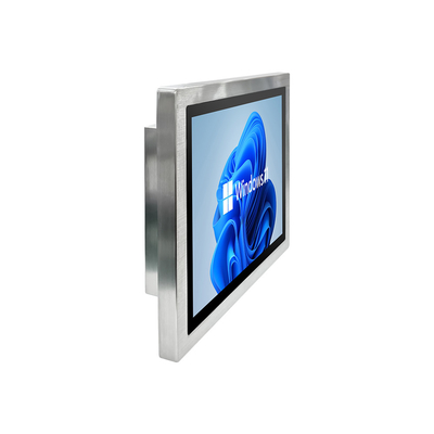 PC a pannello in acciaio inossidabile a risoluzione 1280*1024 con disco rigido 128G e WIFI opzionale