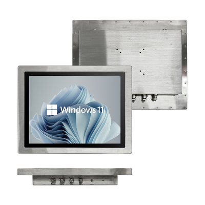Interfaccia USB/RJ45/COM versatile PC a pannello industriale con grado di impermeabilità IP65/67/68