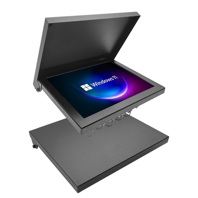 PC industriale impermeabile con pannello, memoria DDR3 da 4 GB, luminosità 350 cd/m2 per applicazioni industriali