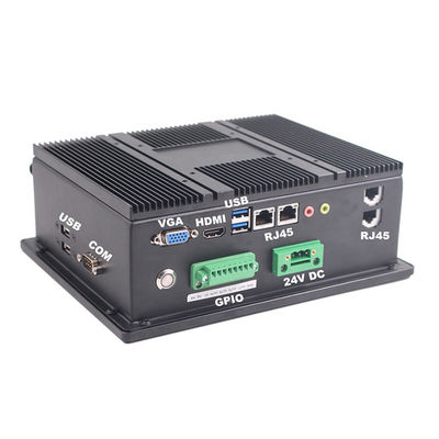 2mm hanno temperato il pc industriale di vetro del pannello dell'affissione a cristalli liquidi RS232 con GPIO