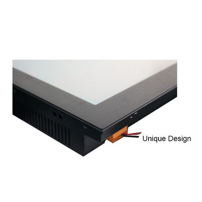 risoluzione industriale Fanless del PC 1024*768 del pannello di tocco di CC 24V