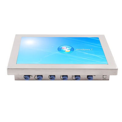 1.5mm ss impermeabilizzano il PC del pannello, computer industriale Fanless 1000nits