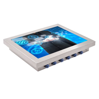 1.5mm ss impermeabilizzano il PC del pannello, computer industriale Fanless 1000nits
