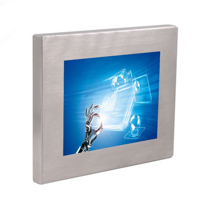 Il monitor LCD di IP65 1xDC Jack Waterproof completamente ha sigillato