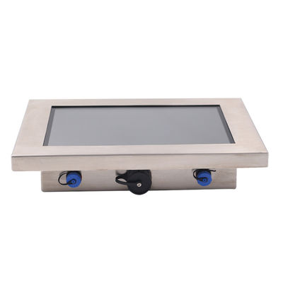 Pannello a 10 pollici dell'affissione a cristalli liquidi degli ss, monitor impermeabile 1xHDMI del touch screen