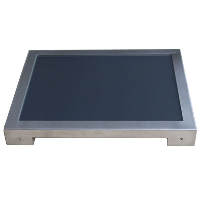 Acciaio inossidabile LCD impermeabile del monitor 1.5mm della parte anteriore IP66