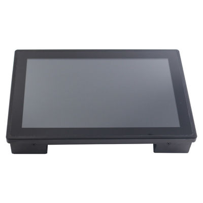 VGA ha incastonato il monitor di tocco, CC industriale del monitor 12V del pannello