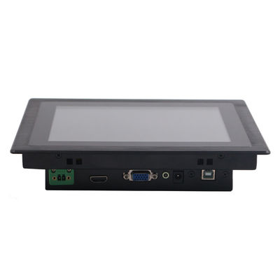 monitor industriale del supporto del pannello di 24V 350nits 1024x768 a 8 pollici