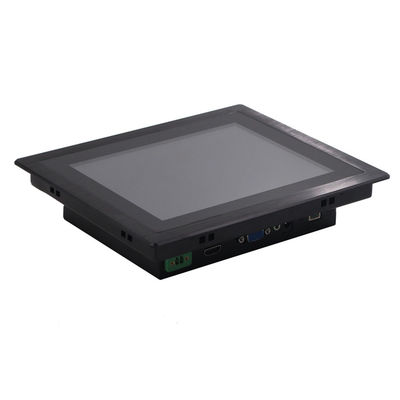 monitor industriale del supporto del pannello di 24V 350nits 1024x768 a 8 pollici