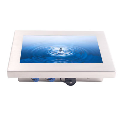 Monitor LCD 1000nits di HDMI IP65 VESA Resistive Touch