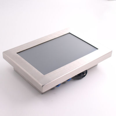 Monitor LCD 1000nits di HDMI IP65 VESA Resistive Touch