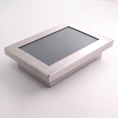 cavo impermeabile d'acciaio 1024*768 del monitor 4 di tocco di 8in 1000nits 1.5mm