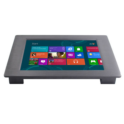 1000nits di alluminio ha incastonato il monitor resistente 1024x768 di tocco