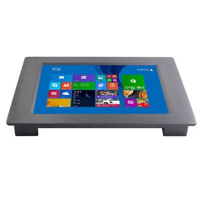 Monitor DC24V VESA del touch screen del mestiere di CNC del pannello 250nits della lega