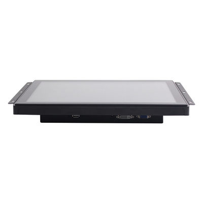 VGA DVI 15" monitor 1000nits di tocco della struttura aperta 1024x768