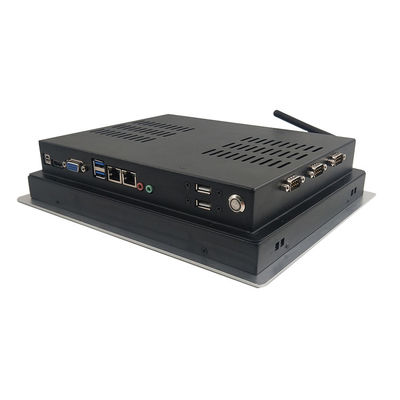 Pc Fanless del pannello di tocco dell'incastonatura a 10,4 pollici di 3mm con RS485 RS232