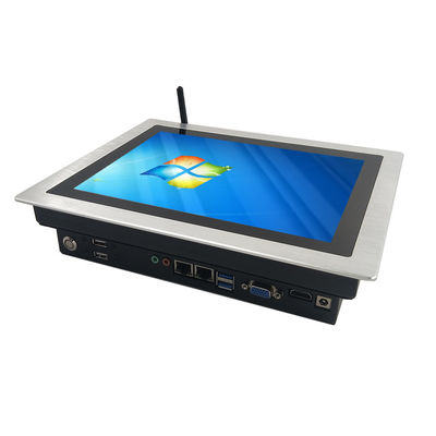 Pc Fanless del pannello di tocco dell'incastonatura a 10,4 pollici di 3mm con RS485 RS232