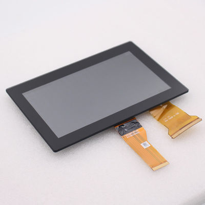 Pannello di tocco capacitivo LCD di LVDS 500nits 1024x600 a 7 pollici