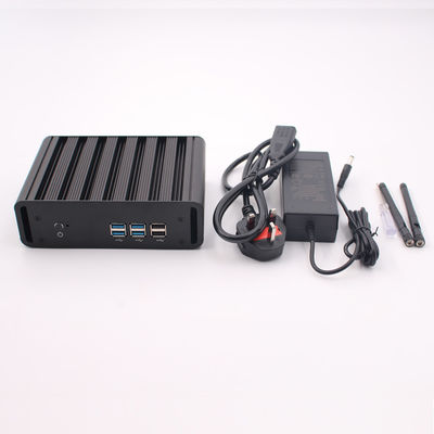 PC Linux VGA WiFi Gigabit Ethernet HTPC di ITX Fanless dei 2 centri MINI