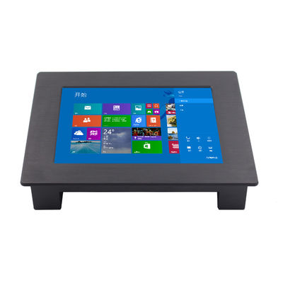 Incastonatura di alluminio resistente incastonata x768 del monitor 8 del touch screen nel 1024